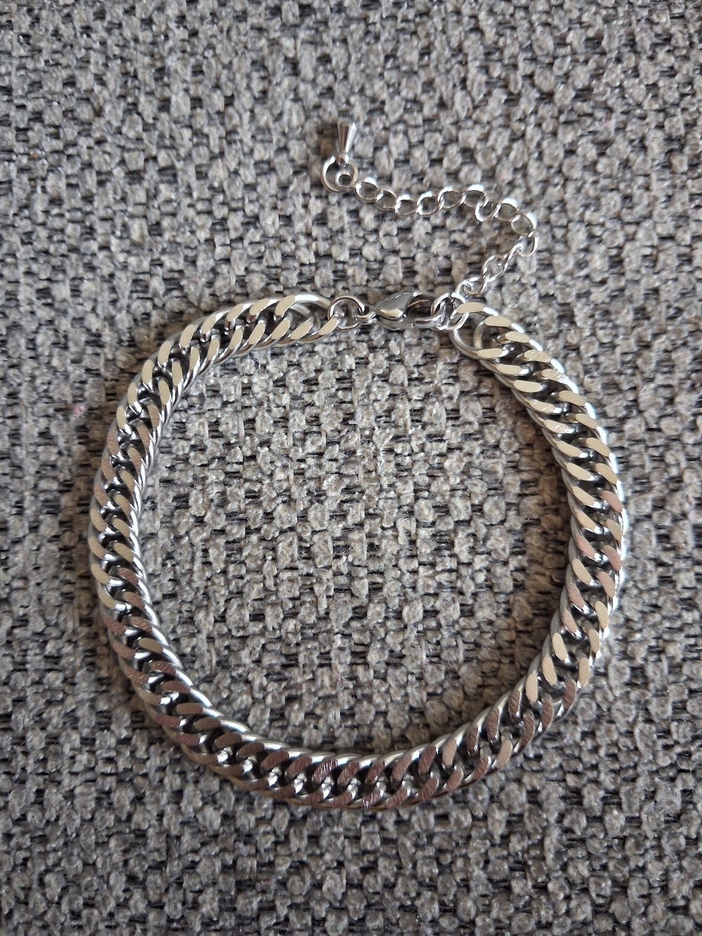 Chunky Silver Chain Bracelet